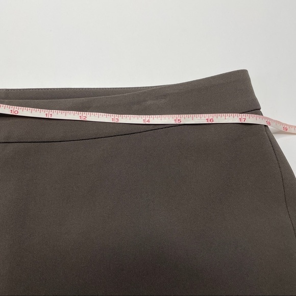 St. John Light Brown / Grey Wide Leg Pants Size 12 - Picture 7 of 10